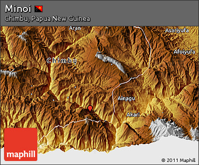 Physical 3D Map of Minoi