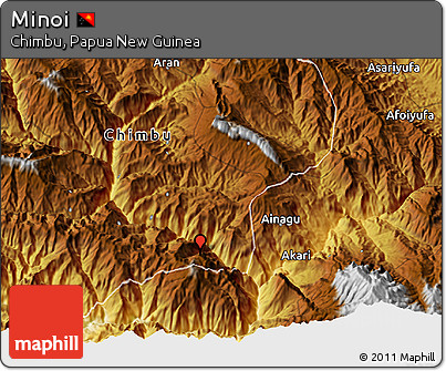 Physical 3D Map of Minoi