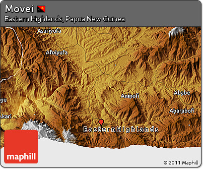 Physical 3D Map of Movei