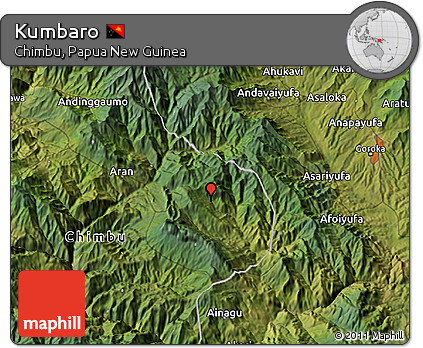 Satellite 3D Map of Kumbaro