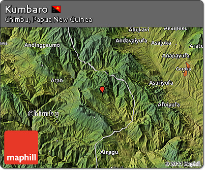 Satellite 3D Map of Kumbaro
