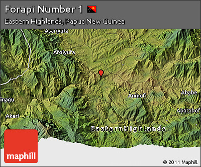 Satellite 3D Map of Forapi Number 1
