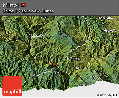 Satellite 3D Map of Minoi