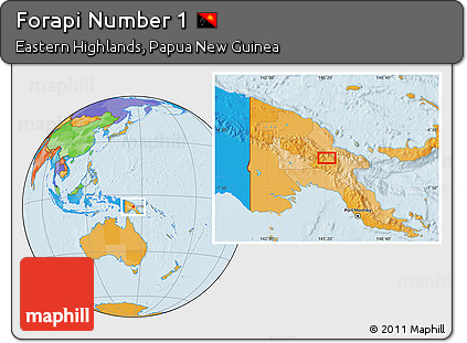 Political Location Map of Forapi Number 1