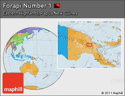 Political Location Map of Forapi Number 1