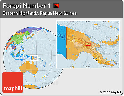 Political Location Map of Forapi Number 1
