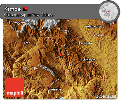 Physical Map of Kimoe