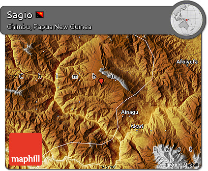 Physical Map of Sagio