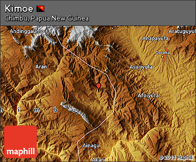 Physical Map of Kimoe