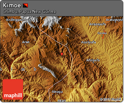 Physical Map of Kimoe