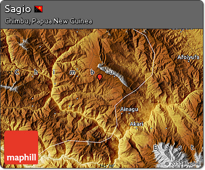 Physical Map of Sagio