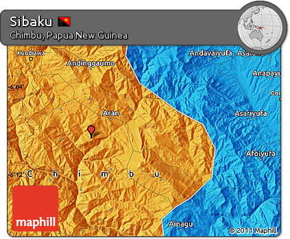 Political Map of Sibaku
