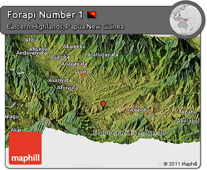 Satellite Panoramic Map of Forapi Number 1