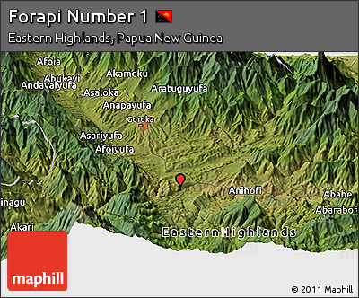 Satellite Panoramic Map of Forapi Number 1