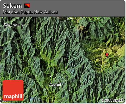 Satellite 3D Map of Sakam