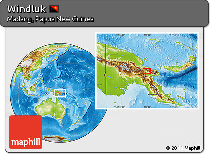 Physical Location Map of Windluk