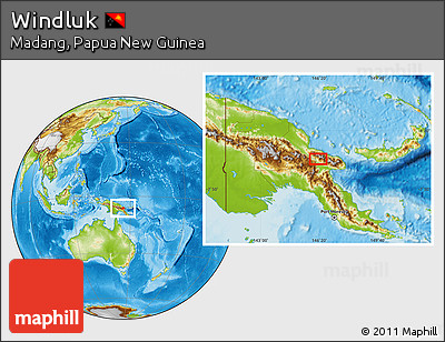 Physical Location Map of Windluk