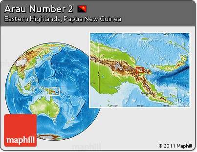 Physical Location Map of Arau Number 2
