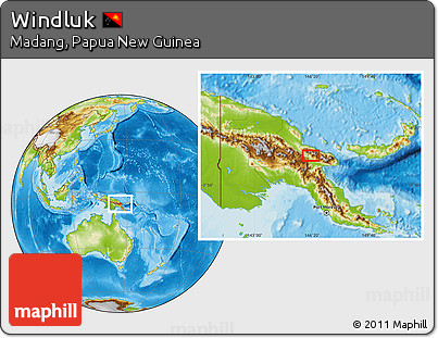 Physical Location Map of Windluk