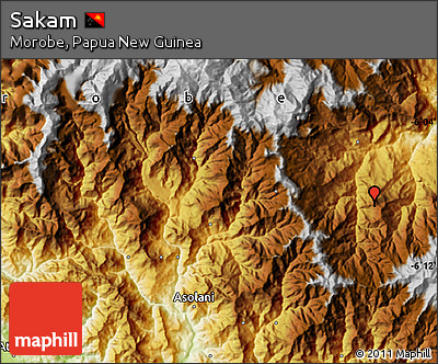 Physical Map of Sakam