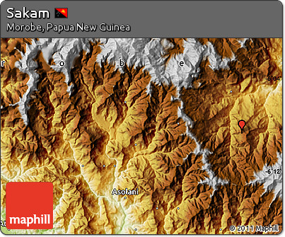 Physical Map of Sakam