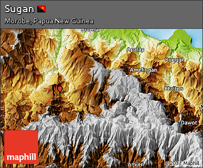 Physical 3D Map of Sugan