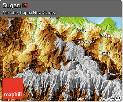 Physical 3D Map of Sugan