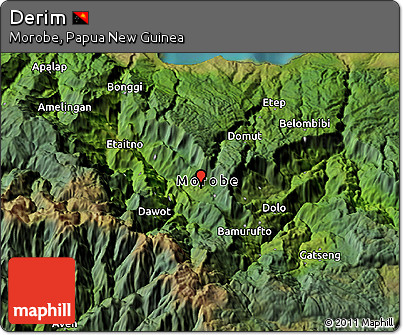 Satellite 3D Map of Derim