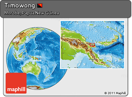 Physical Location Map of Timowong