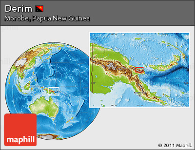 Physical Location Map of Derim