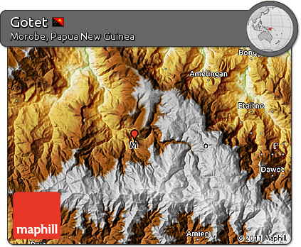 Physical Map of Gotet