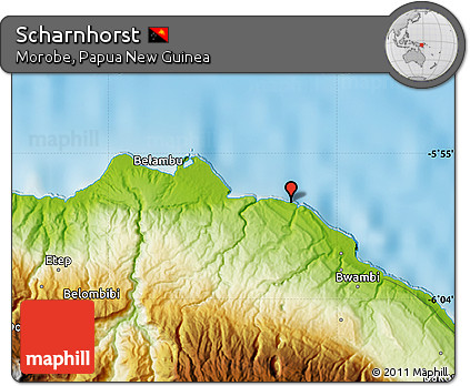 Physical Map of Scharnhorst