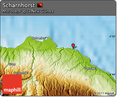 Physical Map of Scharnhorst