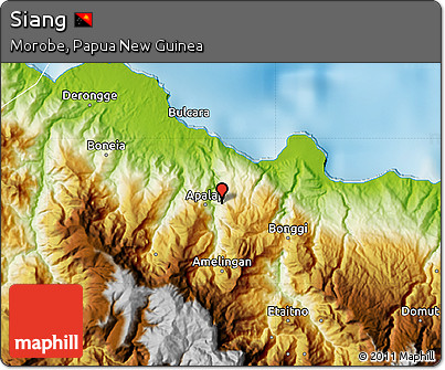 Physical Map of Siang