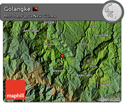 Satellite Map of Golangke