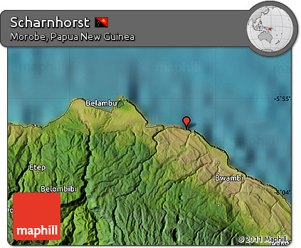 Satellite Map of Scharnhorst
