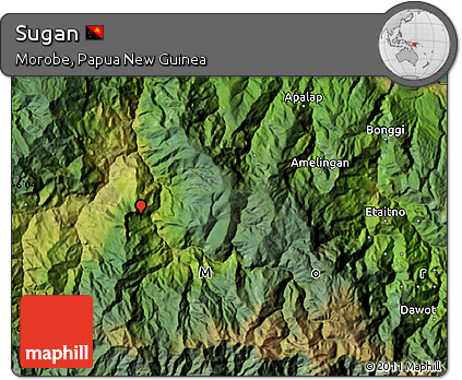 Satellite Map of Sugan