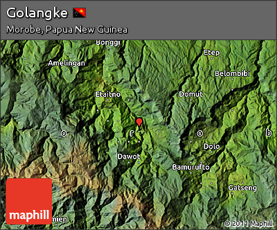 Satellite Map of Golangke