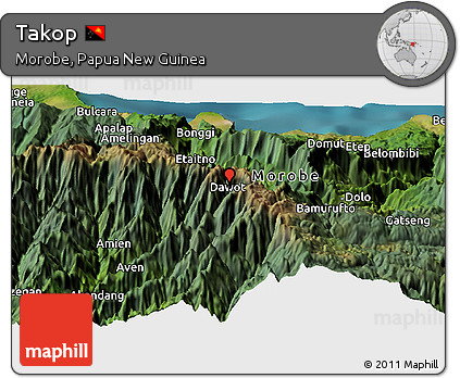 Satellite Panoramic Map of Takop