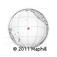 Outline Map of the Area around 6° 7' 16" S, 147° 49' 29" W, rectangular outline