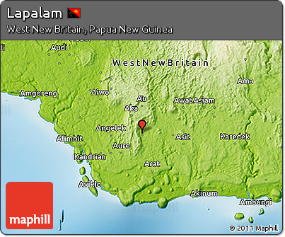 Physical 3D Map of Lapalam