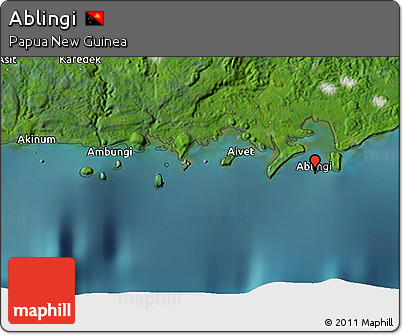 Satellite 3D Map of Ablingi