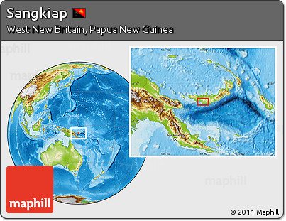Physical Location Map of Sangkiap