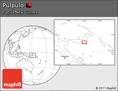 Blank Location Map of Pulpulo