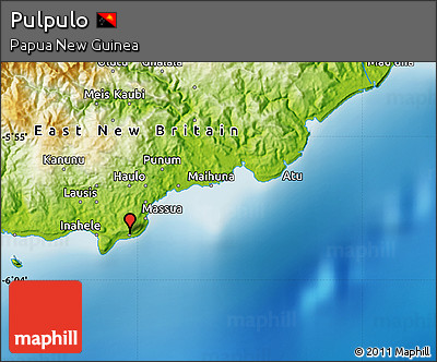 Physical Map of Pulpulo