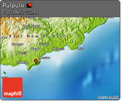 Physical Map of Pulpulo