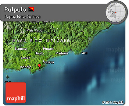 Satellite Map of Pulpulo