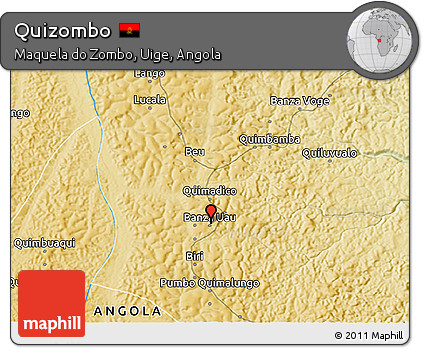 Physical 3D Map of Quizombo