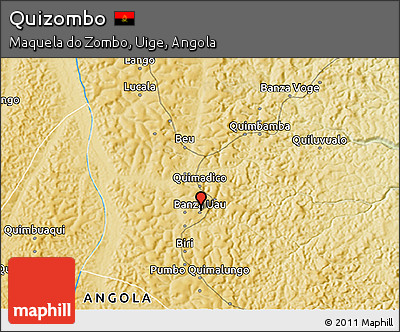 Physical 3D Map of Quizombo