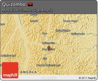 Physical 3D Map of Quizombo